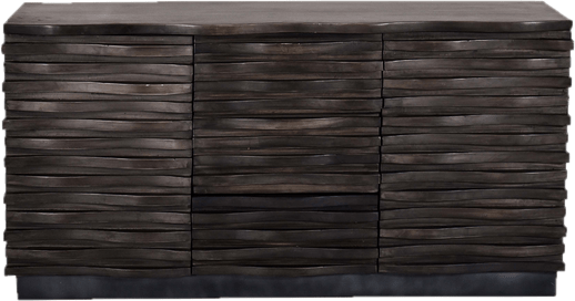 Charleigh 3 Drawer 58" W Solid Wood Combo Dresser