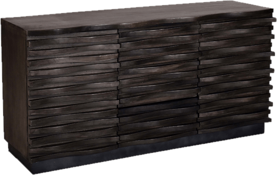 Charleigh 3 Drawer 58" W Solid Wood Combo Dresser