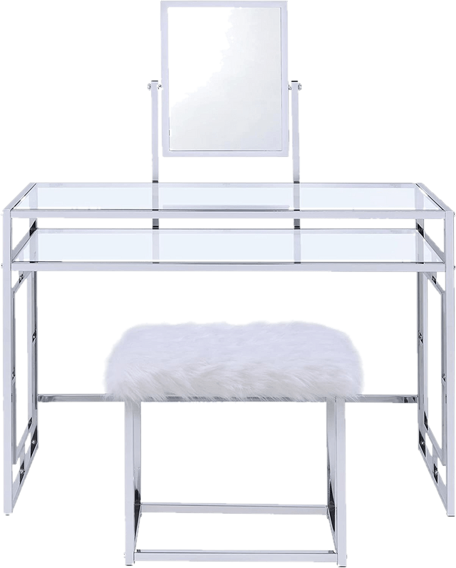 Caedence Vanity with Stool and Mirror