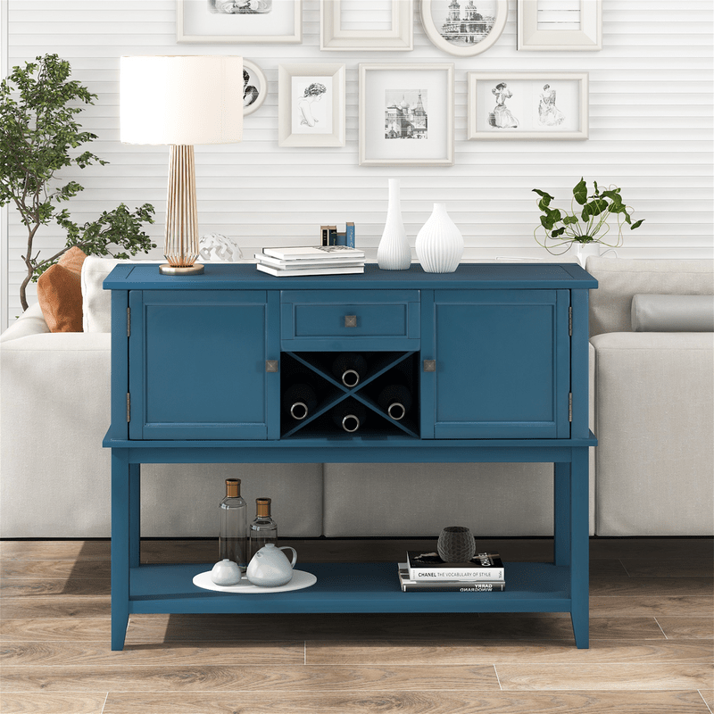 Kyron 45'' Wide 1 Drawer Pine Solid Wood Sideboard