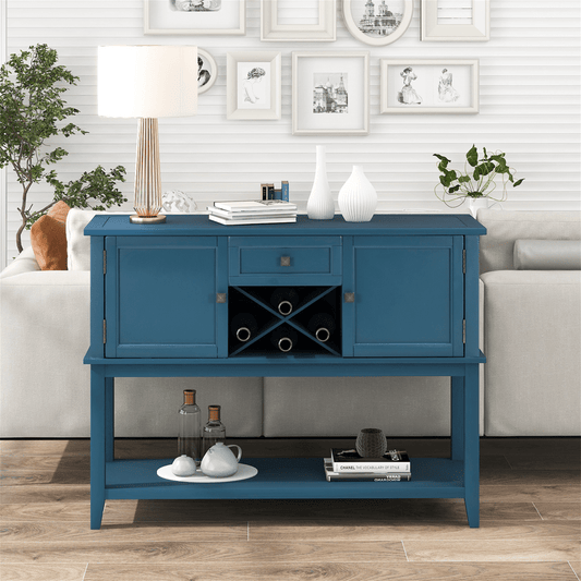 Kyron 45'' Wide 1 Drawer Pine Solid Wood Sideboard