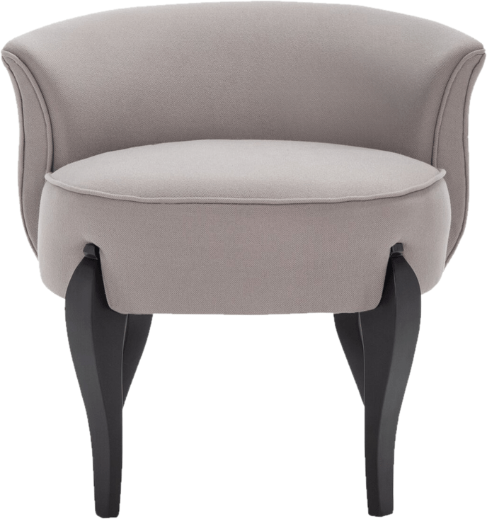 Sandstrom French Leg Linen Vanity Chair