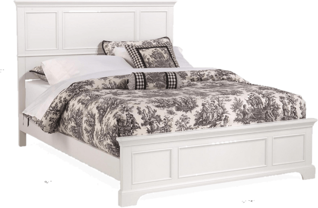 Effingham Solid Wood Low Profile Standard Bed