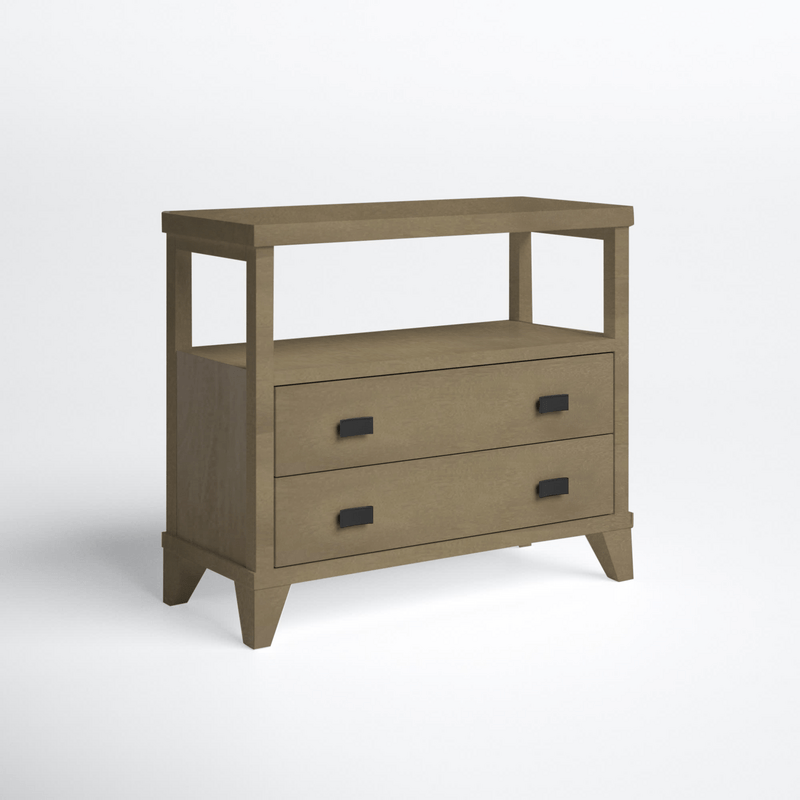 Debora 2 Drawer End Table with Storage