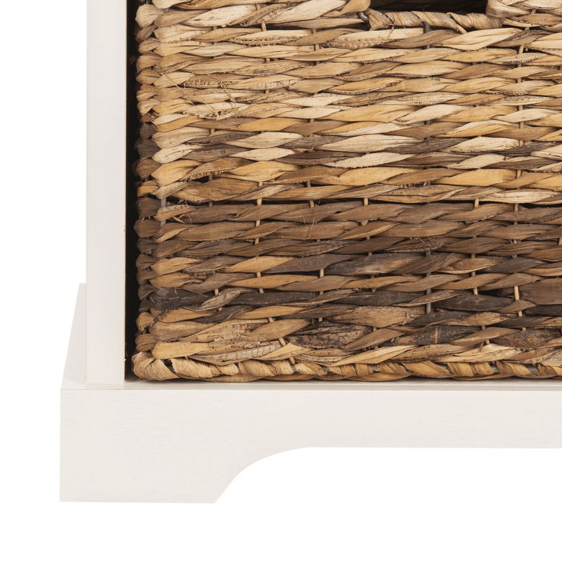 Santa Cruz Upholstered Cubby Storage Bench