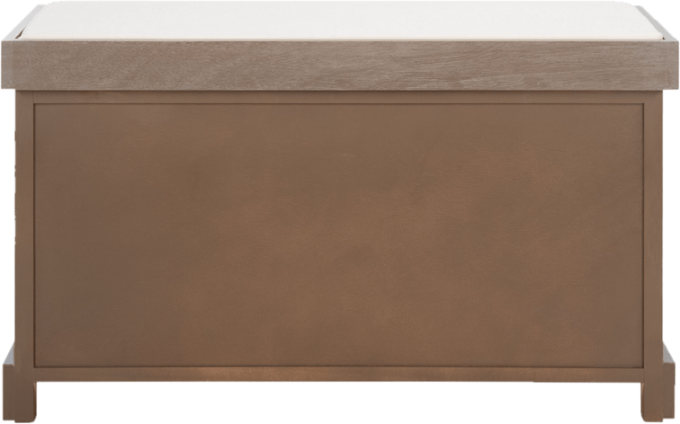 Santa Cruz Upholstered Cubby Storage Bench