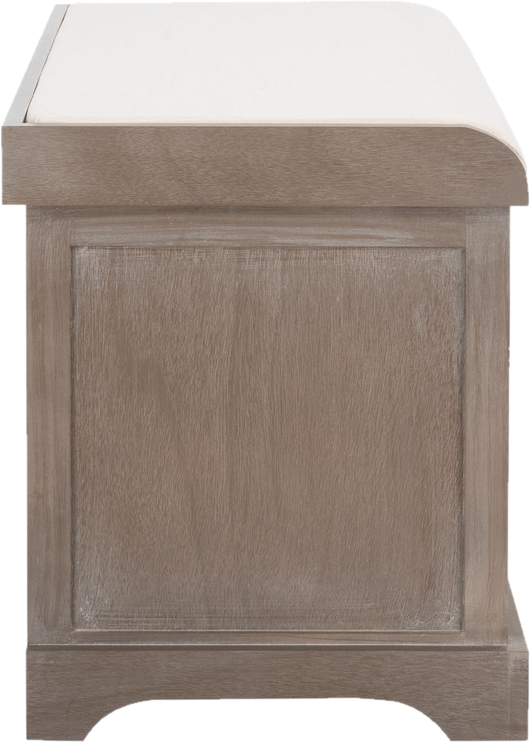 Santa Cruz Upholstered Cubby Storage Bench