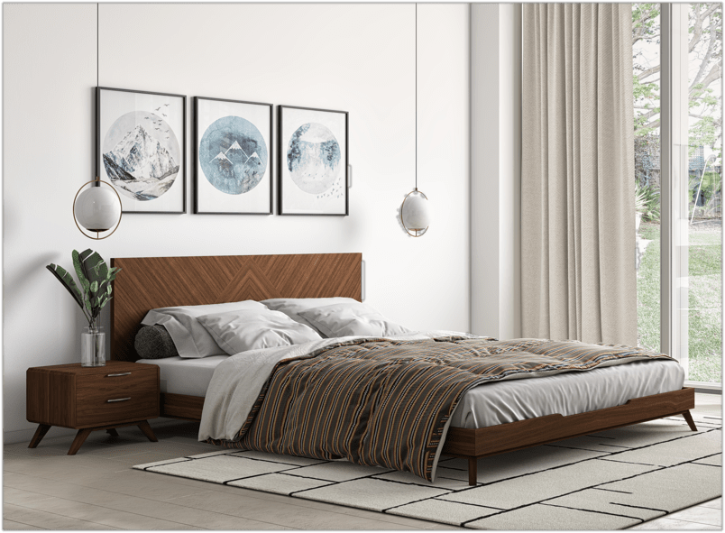 Trimont Low Profile Platform Bed