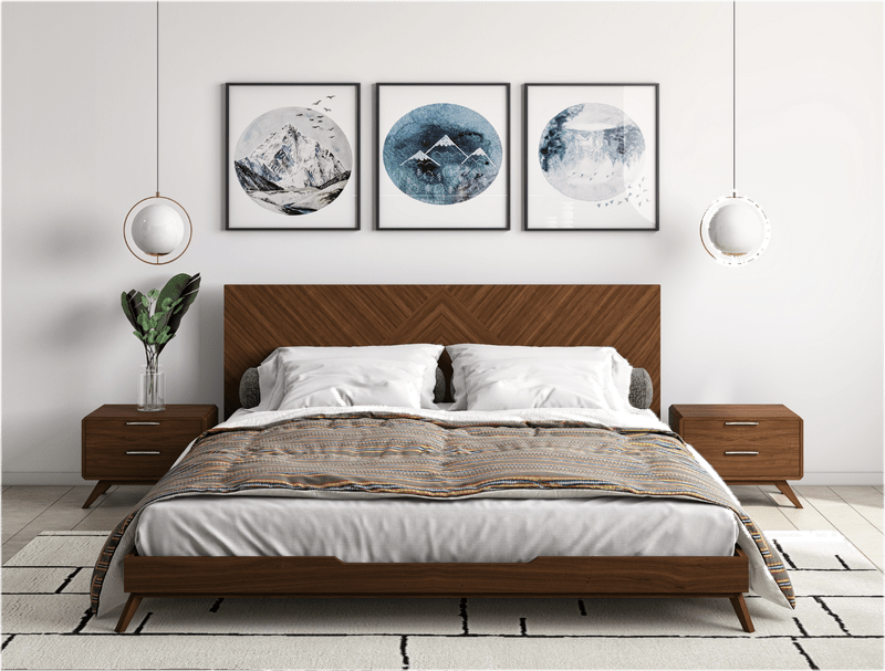 Trimont Low Profile Platform Bed