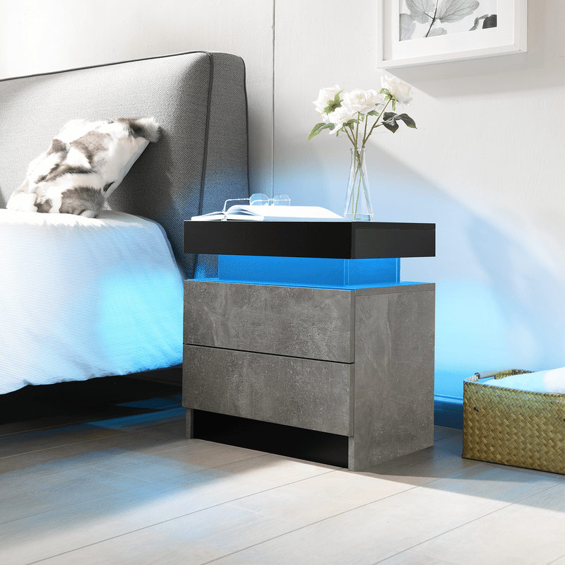 Heimdall 2 - Drawer Nightstand - Led Nightstand