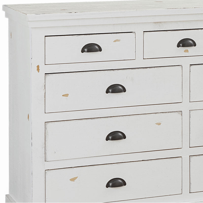 Lockridge 9 Drawer Dresser with Mirror