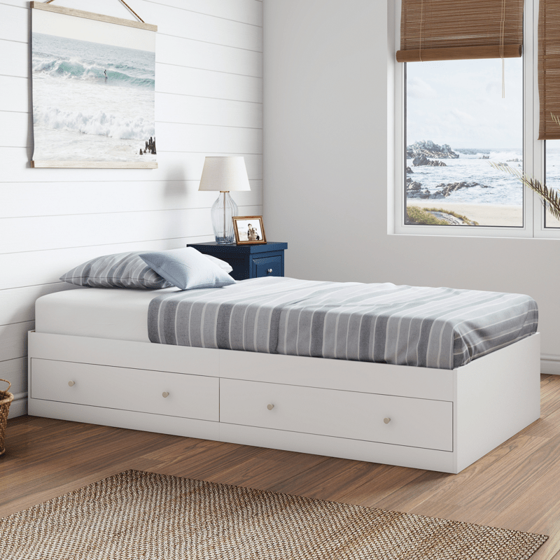 Miera Twin Storage Platform Bed