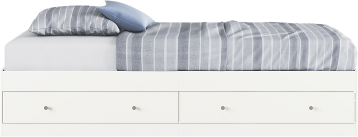 Miera Twin Storage Platform Bed