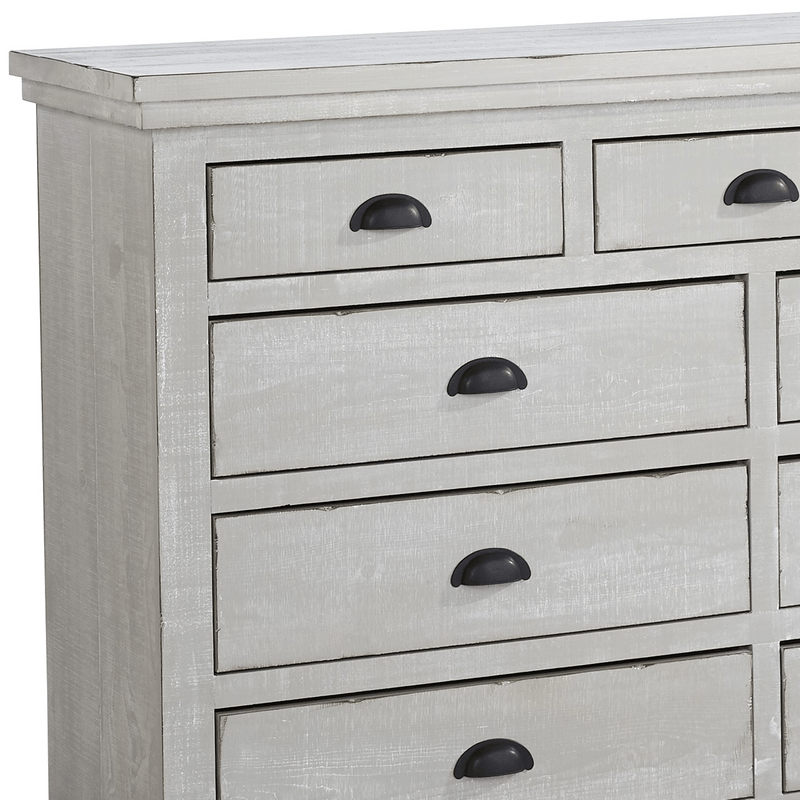 Lockridge 9 Drawer Dresser with Mirror