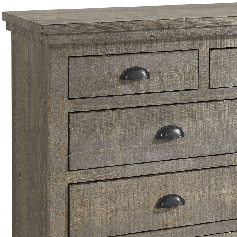 Lockridge 9 Drawer Dresser with Mirror