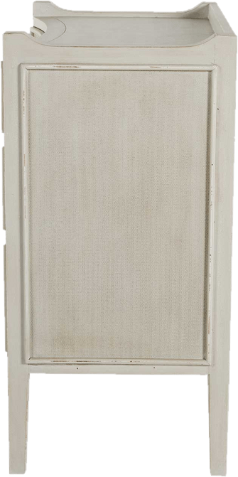 Janice Solid Wood 3 - Drawer Accent Chest