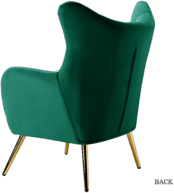 Dowdle 29.25'' Wide Tufted Velvet Wingback Chair