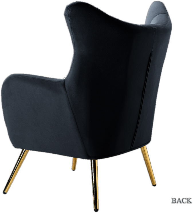 Dowdle 29.25'' Wide Tufted Velvet Wingback Chair