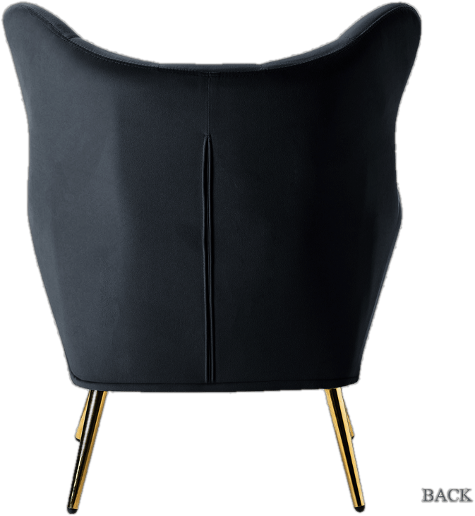 Dowdle 29.25'' Wide Tufted Velvet Wingback Chair