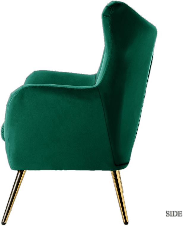 Dowdle 29.25'' Wide Tufted Velvet Wingback Chair