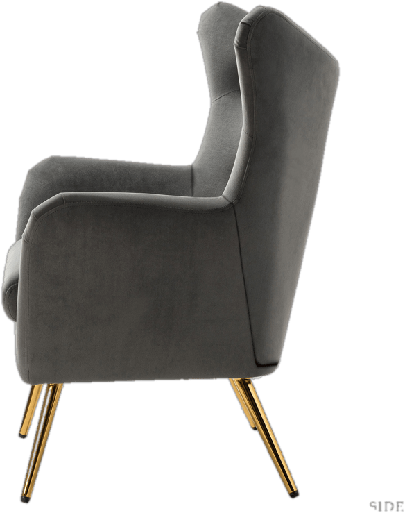 Dowdle 29.25'' Wide Tufted Velvet Wingback Chair