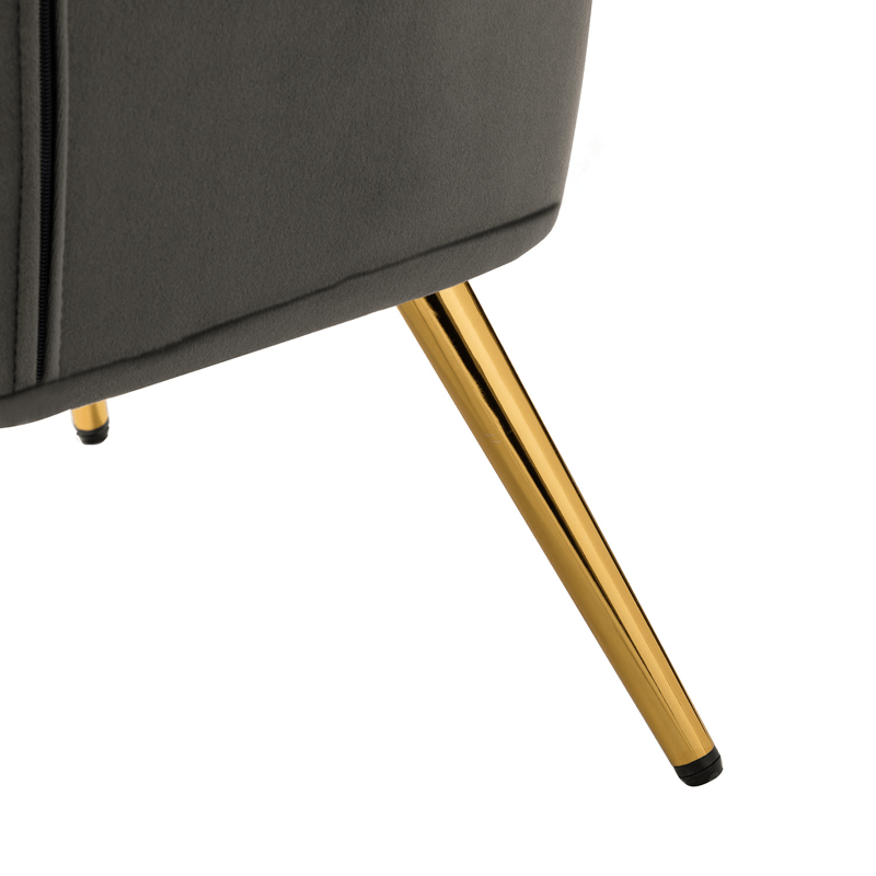 Dowdle 29.25'' Wide Tufted Velvet Wingback Chair