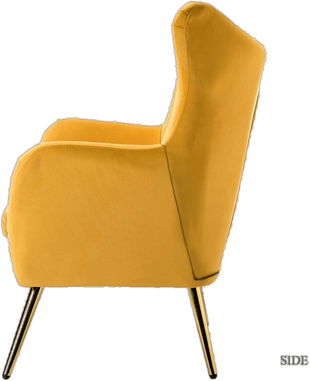 Dowdle 29.25'' Wide Tufted Velvet Wingback Chair