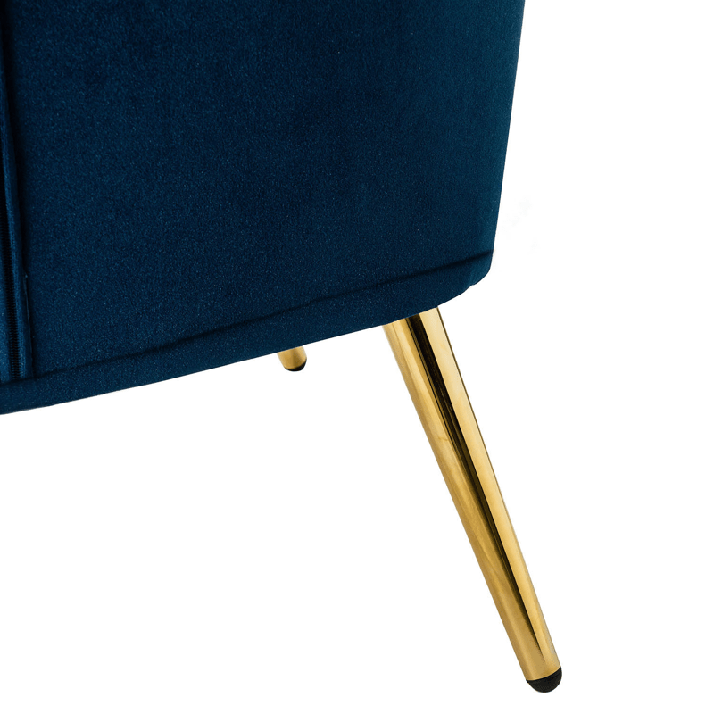 Dowdle 29.25'' Wide Tufted Velvet Wingback Chair