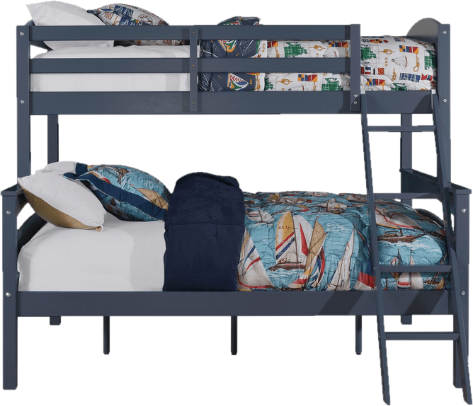 Everard Twin Over Full Solid Wood Standard Bunk Bed by Isabelle & Max™