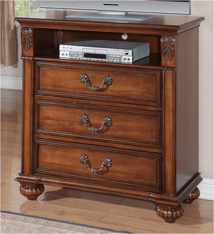 Leigh 3 Drawer 38" W Media Chest