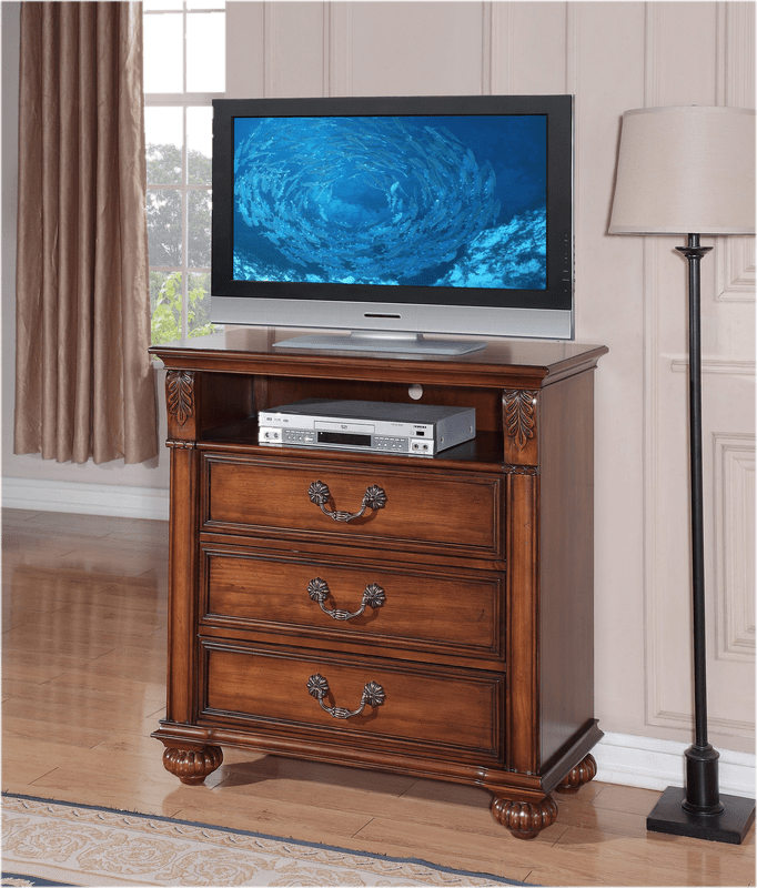 Leigh 3 Drawer 38" W Media Chest