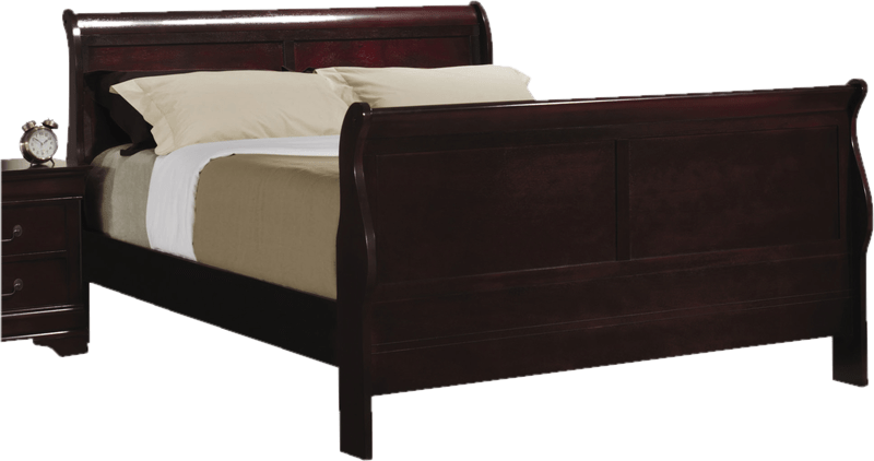 Fowey Queen Low Profile Sleigh Bed