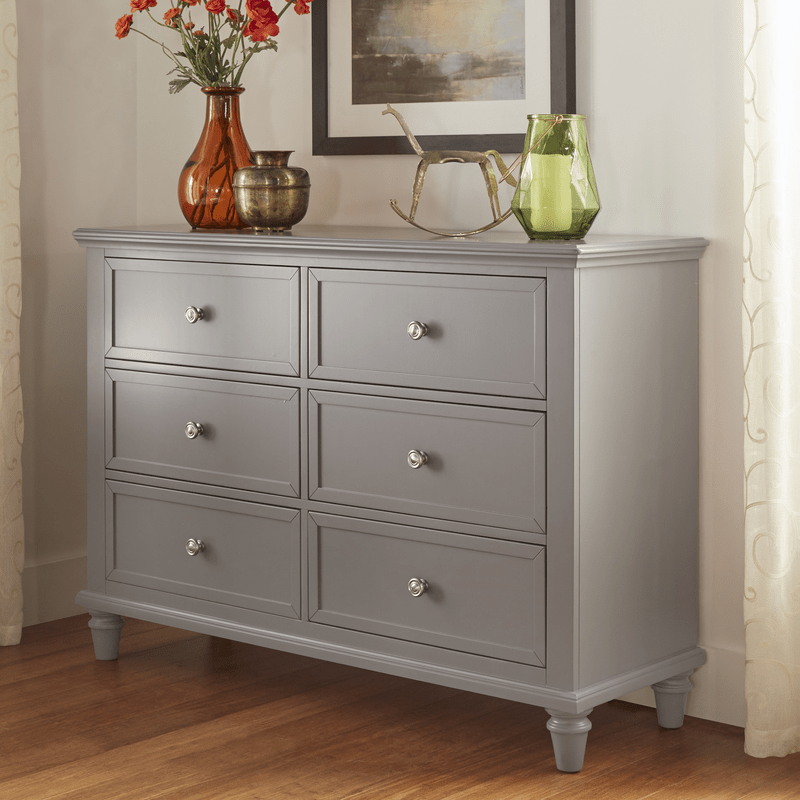 Rae 6 Drawer 54'' W Double Dresser