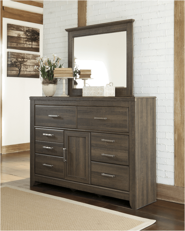 Granite Range 6 Drawer Combo Dresser