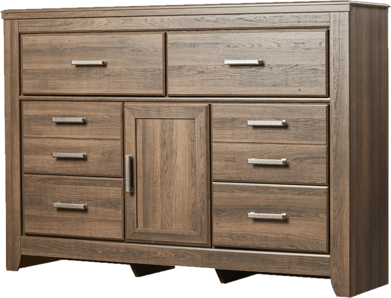 Granite Range 6 Drawer Combo Dresser