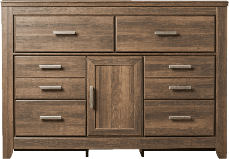 Granite Range 6 Drawer Combo Dresser