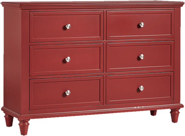 Rae 6 Drawer 54'' W Double Dresser