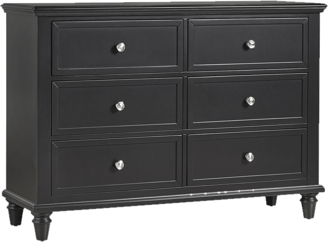 Rae 6 Drawer 54'' W Double Dresser