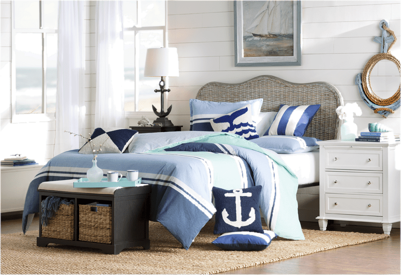 Santa Cruz Upholstered Cubby Storage Bench