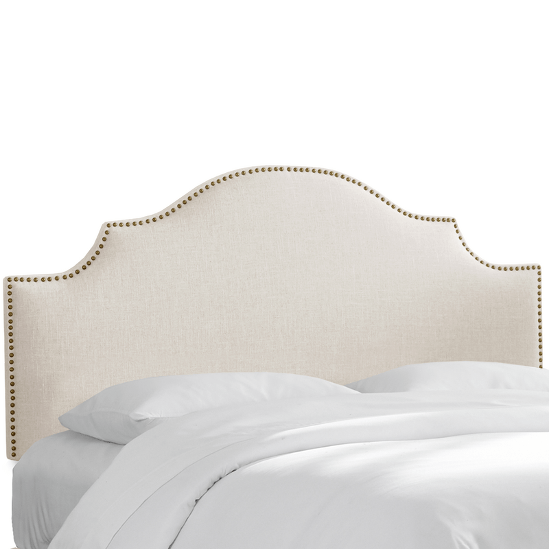 Hallie Linen Upholstered Panel Headboard