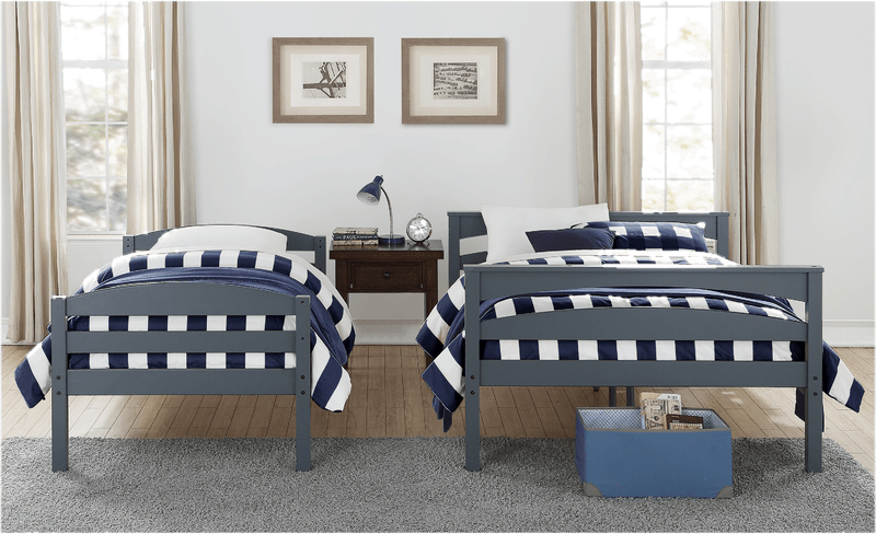 Everard Twin Over Full Solid Wood Standard Bunk Bed by Isabelle & Max™