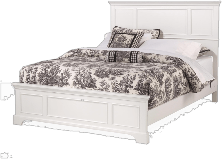 Effingham Solid Wood Low Profile Standard Bed