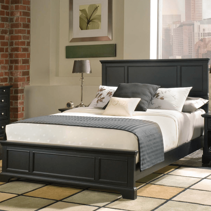 Effingham Solid Wood Low Profile Standard Bed