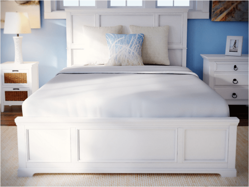 Effingham Solid Wood Low Profile Standard Bed