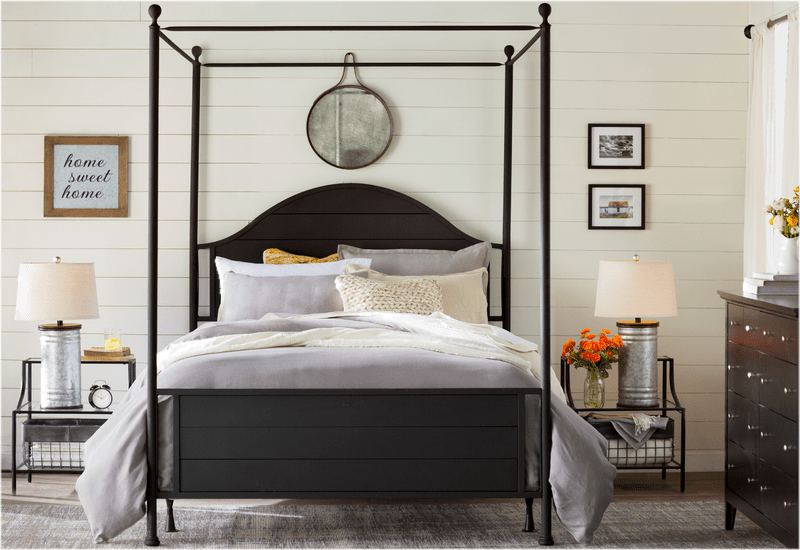 Wetumka Low Profile Canopy Bed
