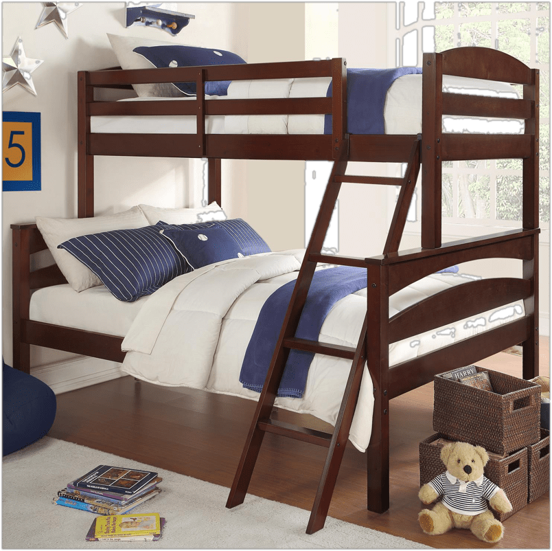 Everard Twin Over Full Solid Wood Standard Bunk Bed by Isabelle & Max™