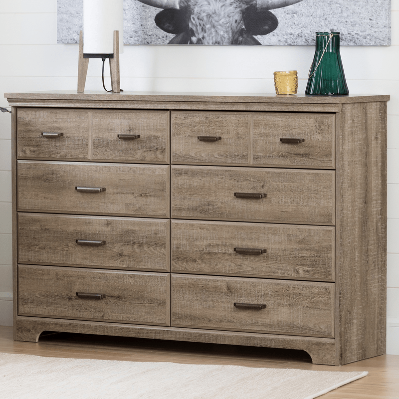 Versa 8 Drawer 57.75'' W Double Dresser