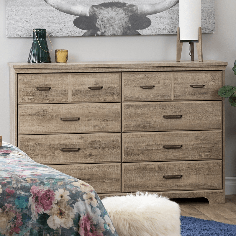 Versa 8 Drawer 57.75'' W Double Dresser