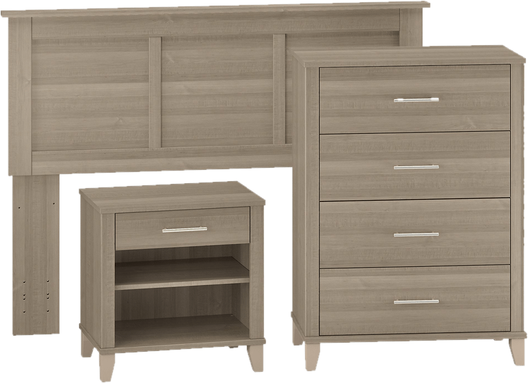 Valencia 3 Piece Dresser Set