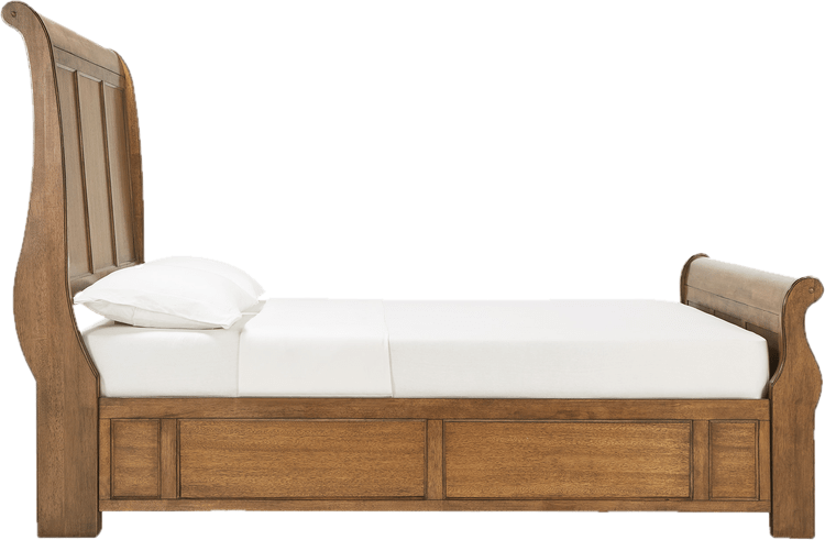 Riya Low Profile Sleigh Bed